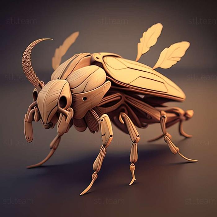 3D модель Eosentomidae (STL)